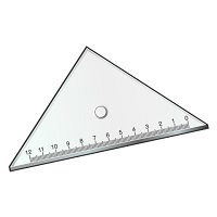 三角定規のイラスト